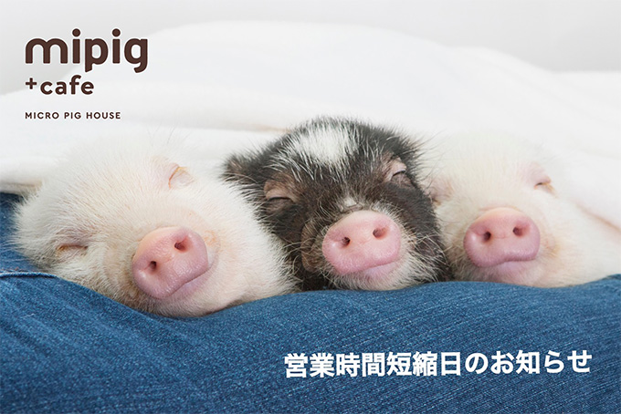 営業時間短縮日のお知らせ